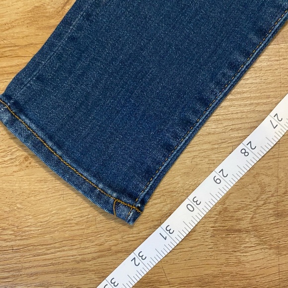 Classic Blue Straight Jeans with Comfortable Fit - Picture 9 of 11